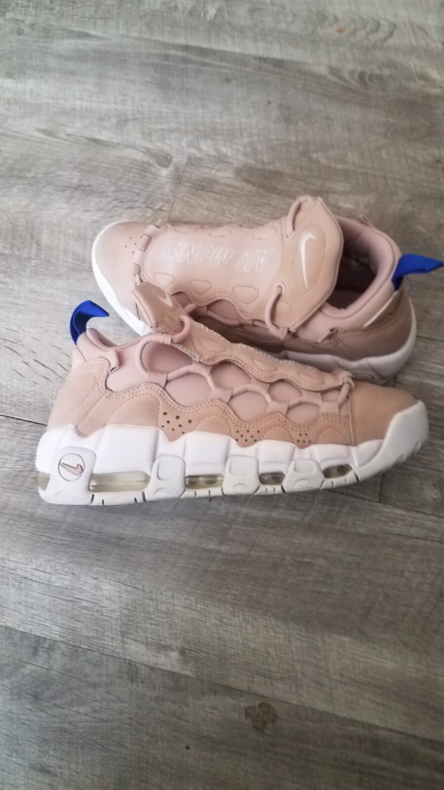 Nike pink Air More Money Size 8 Womens A01749-200 beige | eBay